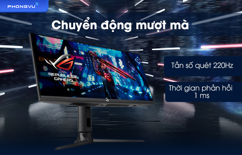 LCD Asus 30 inch XG309CM | Chuyển động mượt mà