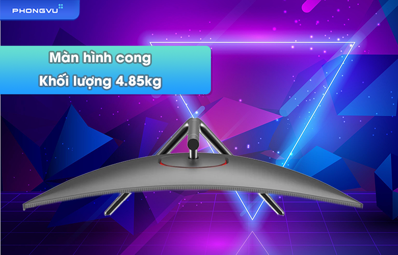 Màn hình LCD LC-M27-FHD-165-C-V2 | Màn hình cong khối lượng nhẹ