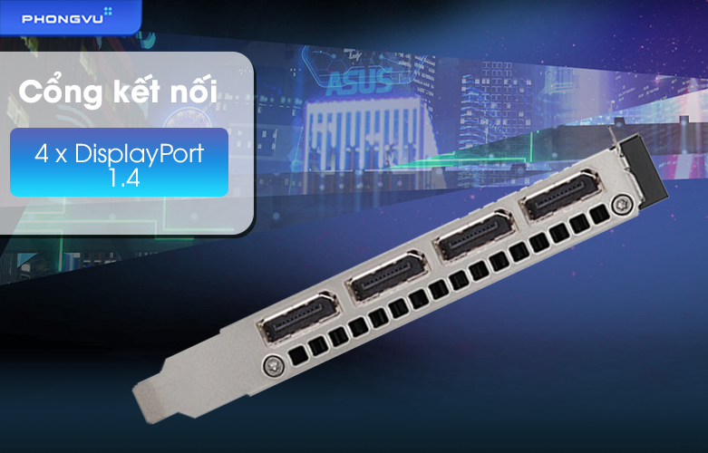 Card màn hình LEADTEK RTX A4000 16GB DDR6 (126S8000100) | Cổng kết nối