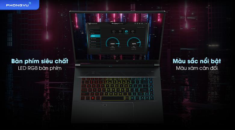 Acer Predator Triton 500 SE PT516-52s-75E3  sở hữu thiết kế đậm chất laptop gaming sang trọng mạnh mẽ