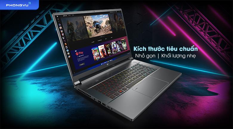 Tổng thể của Acer Predator Triton 500 SE PT516-52s-75E3 đều rất gọn gàng với