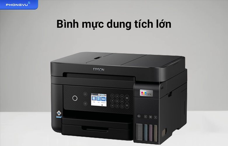 Máy in phun màu Epson L6270 | Dung tích lớn