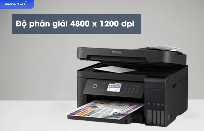 Máy in phun màu Epson L6270 | Độ phân giải