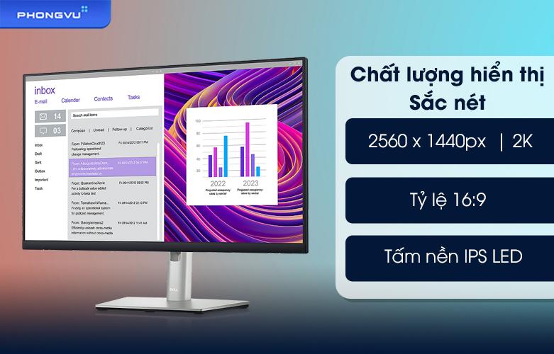 Dell P2423DE | Chất lượng hiển thị cao cấp