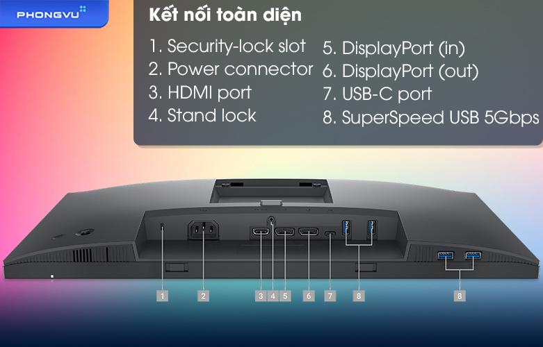 Dell P2223HC  | Két nối đa dạng