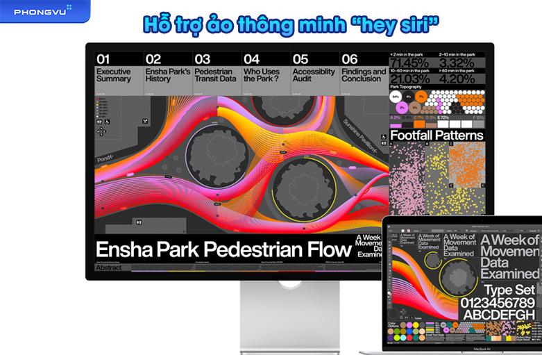 APPLE Studio Display (2022) MK0U3SA/A | Hi Siri thông minh