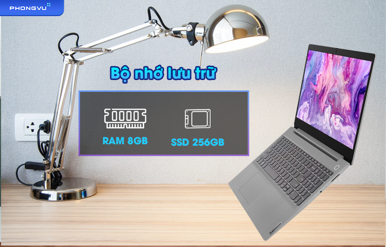 Laptop Lenovo IdeaPad 3 15IML05 81WB01DXVN | Bộ nhớ lưu trữ