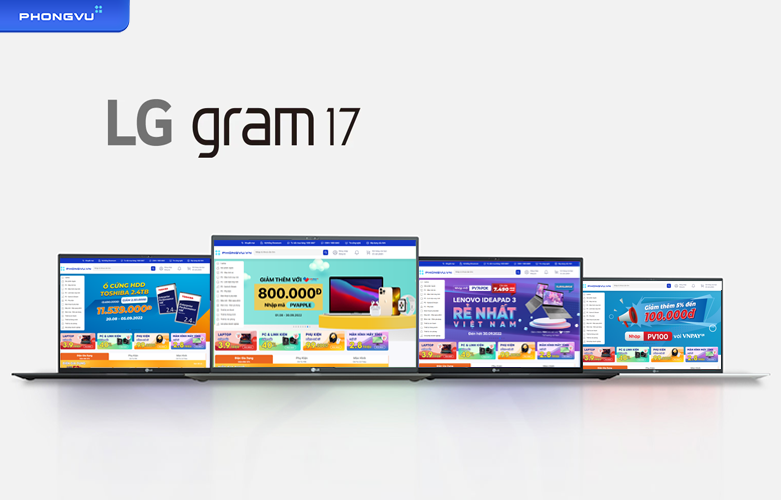 Laptop LG Gram 17ZD90Q-G.AX73A5