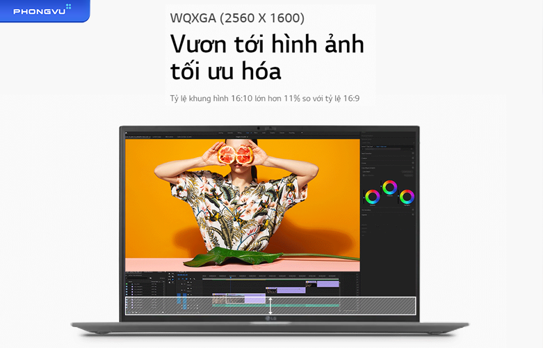 Laptop LG Gram 17ZD90Q-G.AX73A5 | Màn hình tinh tế