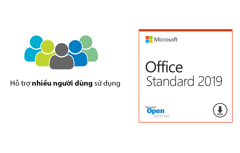 Phần Mềm OfficeStd 2019 SNGL OLP NL(021-10609) | triển khai phần mềm đến nhiều người dùng