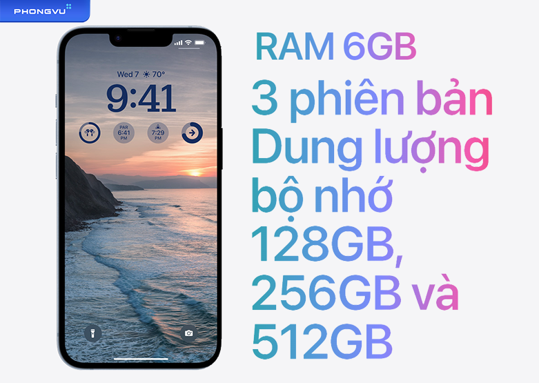 iPhone 14 Plus | Ram, bộ nhớ