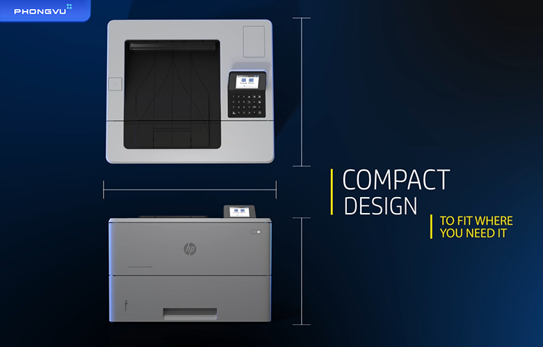 Máy in HP LaserJet M507dn - 1PV87A | Thiết kế