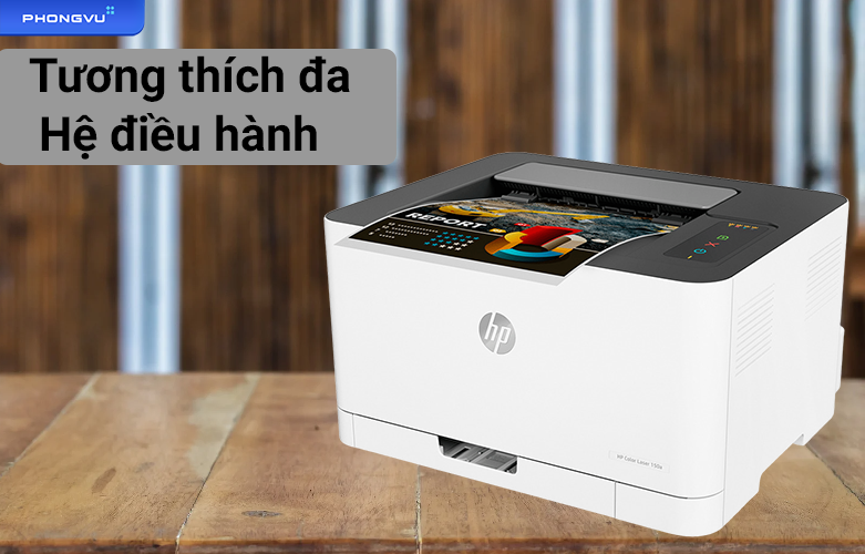 Máy in laser HP 150A - 4ZB94A | Tương thích đa hệ điều hành