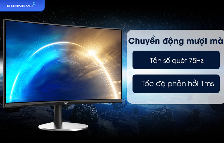 Màn hình LCD MSI 24 inch PRO MP242C |  Chuyển động