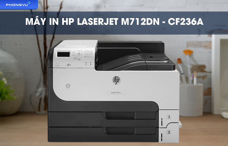 Máy in HP LaserJet M712dn - CF236A