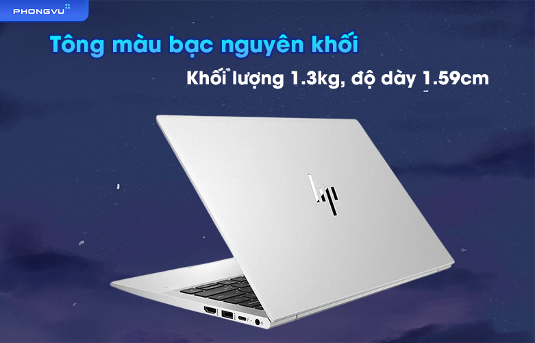 Laptop HP Elitebook 630 G9 6M143PA Tông màu bạc 