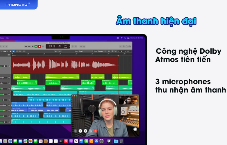MacBook Pro M2 - MNEJ3SA/A | Âm thanh