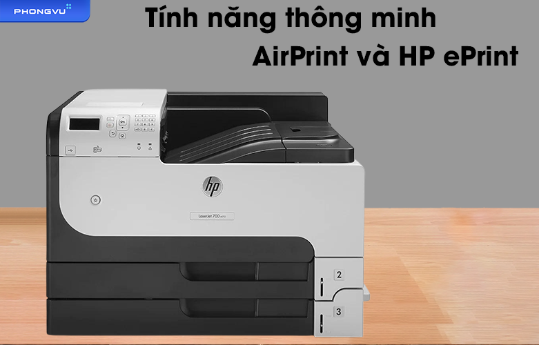 Máy in HP LaserJet M712dn - CF236A | Tính năng thông minh