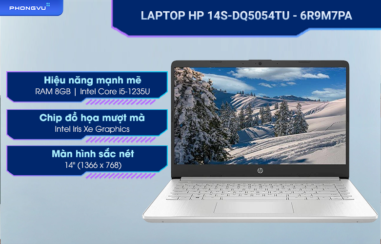 Laptop HP 14s-dq5054TU - 6R9M7PA