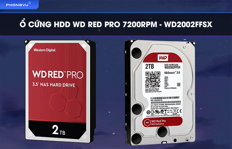 HDD WD Red Pro 7200RPM - WD2002FFSX
