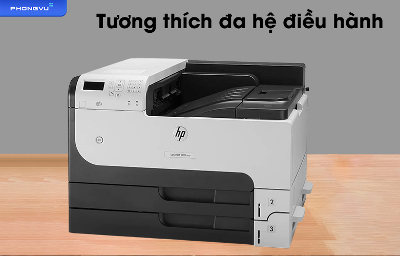 Máy in HP LaserJet M712dn - CF236A | Đa hệ điều hành