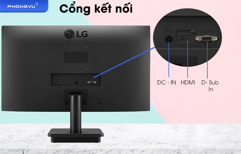 Màn hình LCD LG 21.5 inch 22MP410-B.ATV | Cổng kết nối