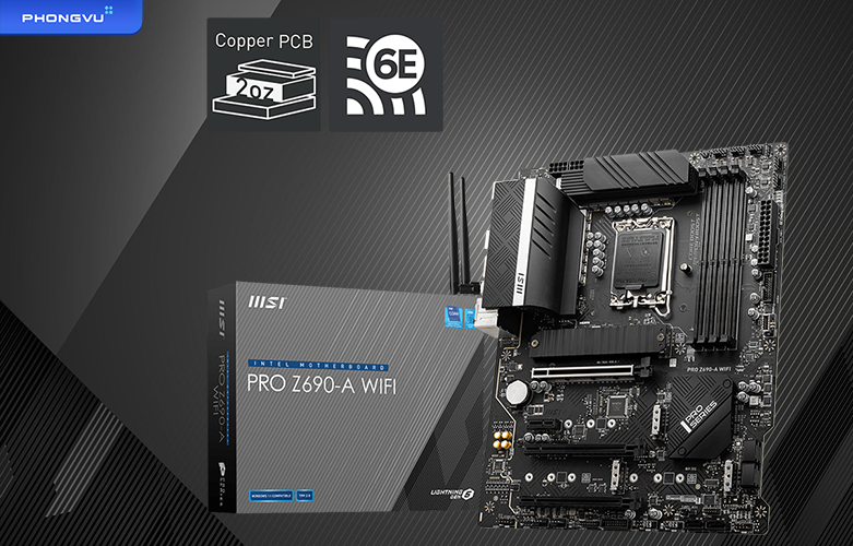 Mainboard MSI PRO Z690-A WIFI | Wifi