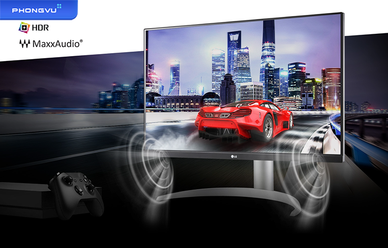 Màn hình LCD LG 27 inch 27UP850N-W.ATV | Âm thanh