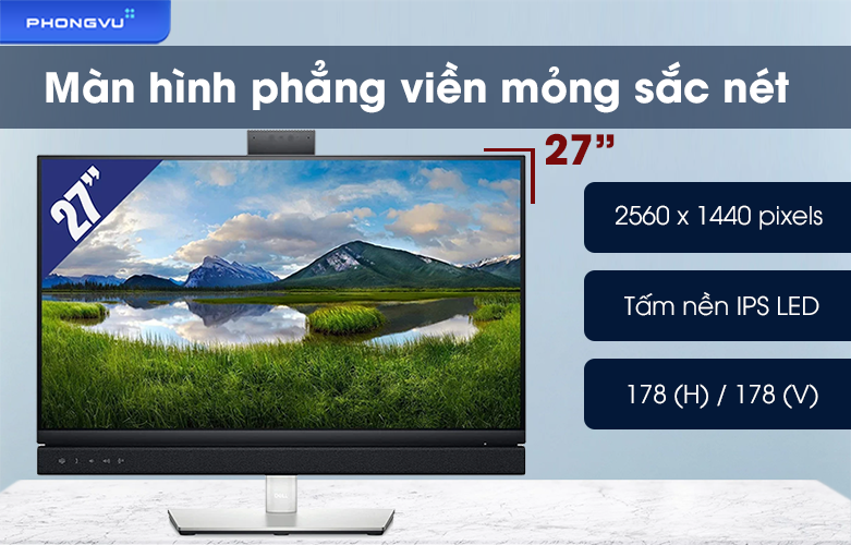 Màn hình LCD Dell 27 inch C2722DE | Màn hình