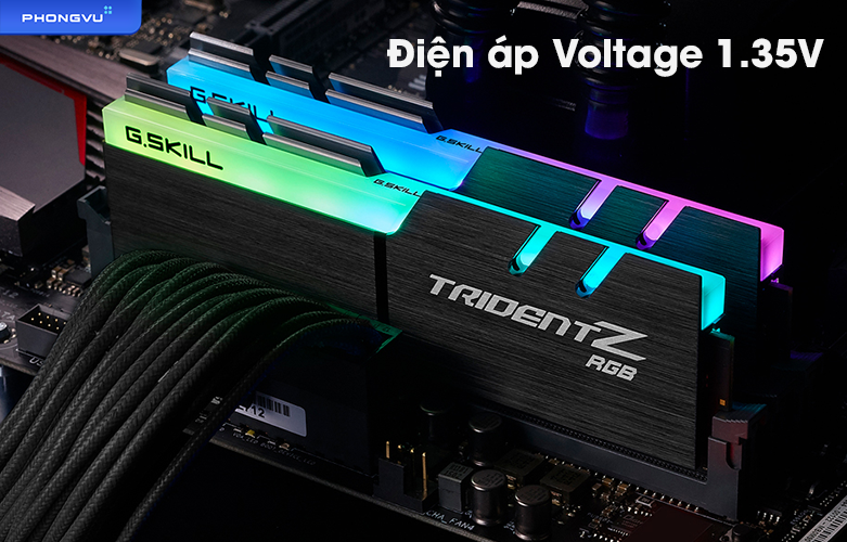 RAM Desktop Gskill 32G - 32Gx2 DDR4 | Điện áp
