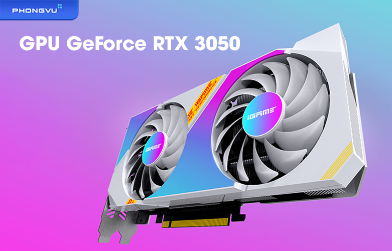 VGA Colorful iGame GeForce RTX 3050 Ultra W DUO OC 8G-V | GPU