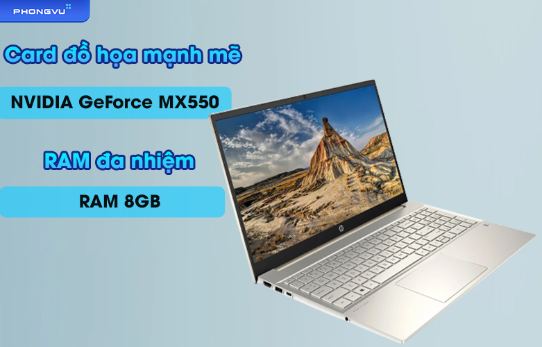 Laptop HP Pavilion 15-eg2037TX - 6K783PA | Card đồ họa