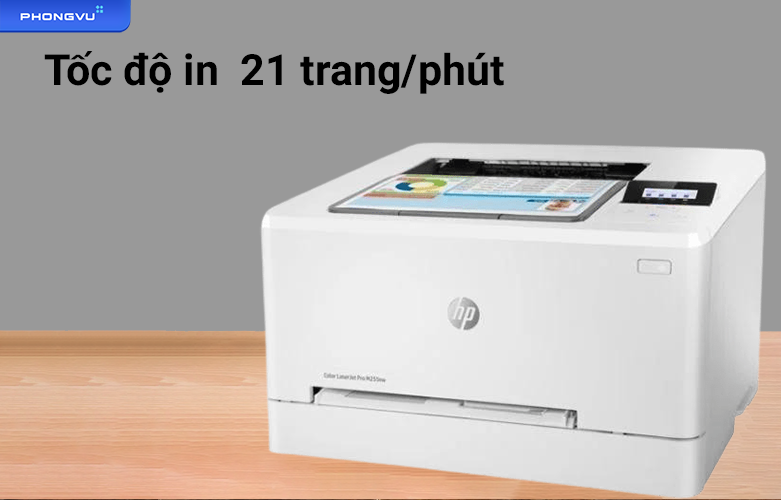 Máy in laser HP M255NW (7KW63A) | Tốc độ in