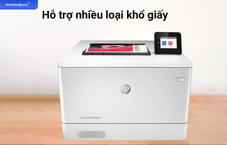 Máy in HP LaserJet M454dw - W1Y45A | Hỗ trợ nhiều khổ giấy