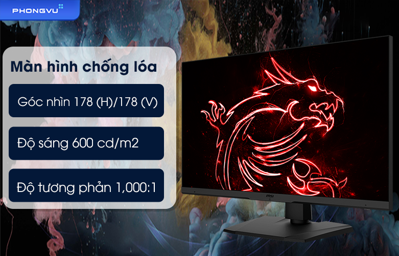  Màn hình LCD MSI 32 inch Optix MPG321QRF-QD | Chống lóa