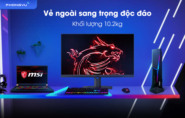 Màn hình LCD MSI 32 inch Optix MPG321QRF-QD | Thiết kế