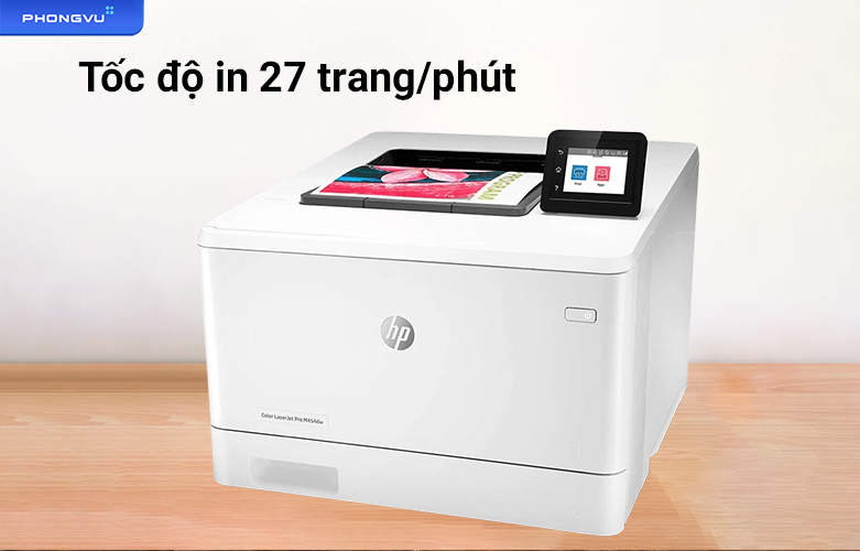 Máy in HP LaserJet M454dw - W1Y45A | Tốc độ in