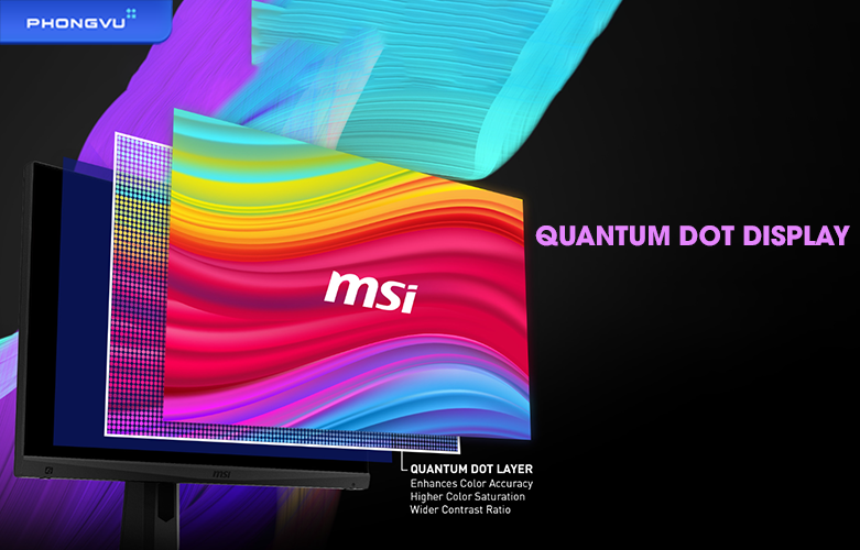  Màn hình LCD MSI 32 inch Optix MPG321QRF-QD | Chấm lượng tử