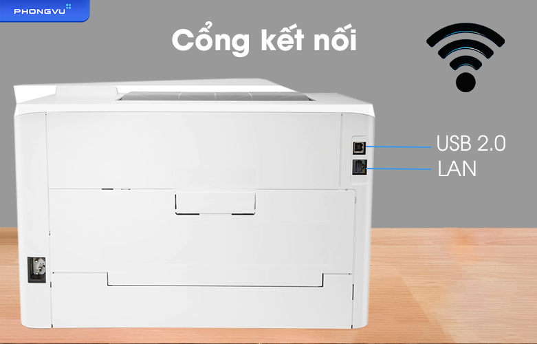 Máy in laser HP M255NW (7KW63A) | Cổng kết nối