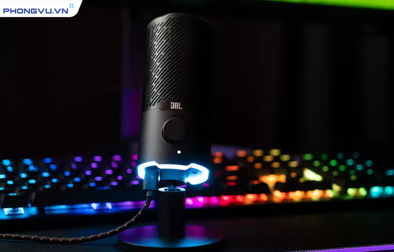 Micro JBL Quantum Stream là micro USB