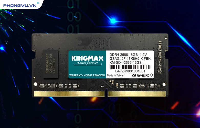 Những sản phẩm RAM Kingmax nổi bật