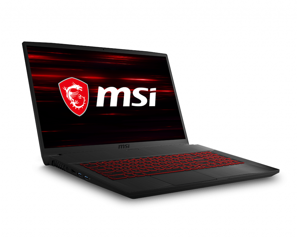 Laptop MSI có thiết kế đậm chất gaming