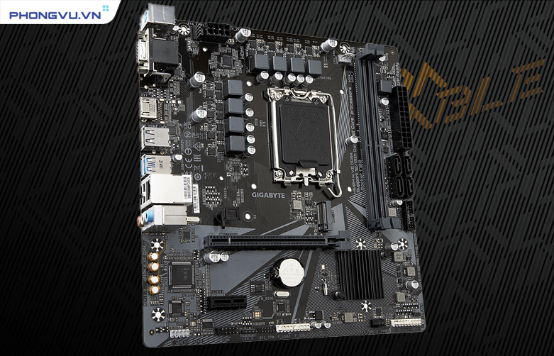 Thiết kế nhỏ gọn, chuẩn Mainboard Micro-ATX 
