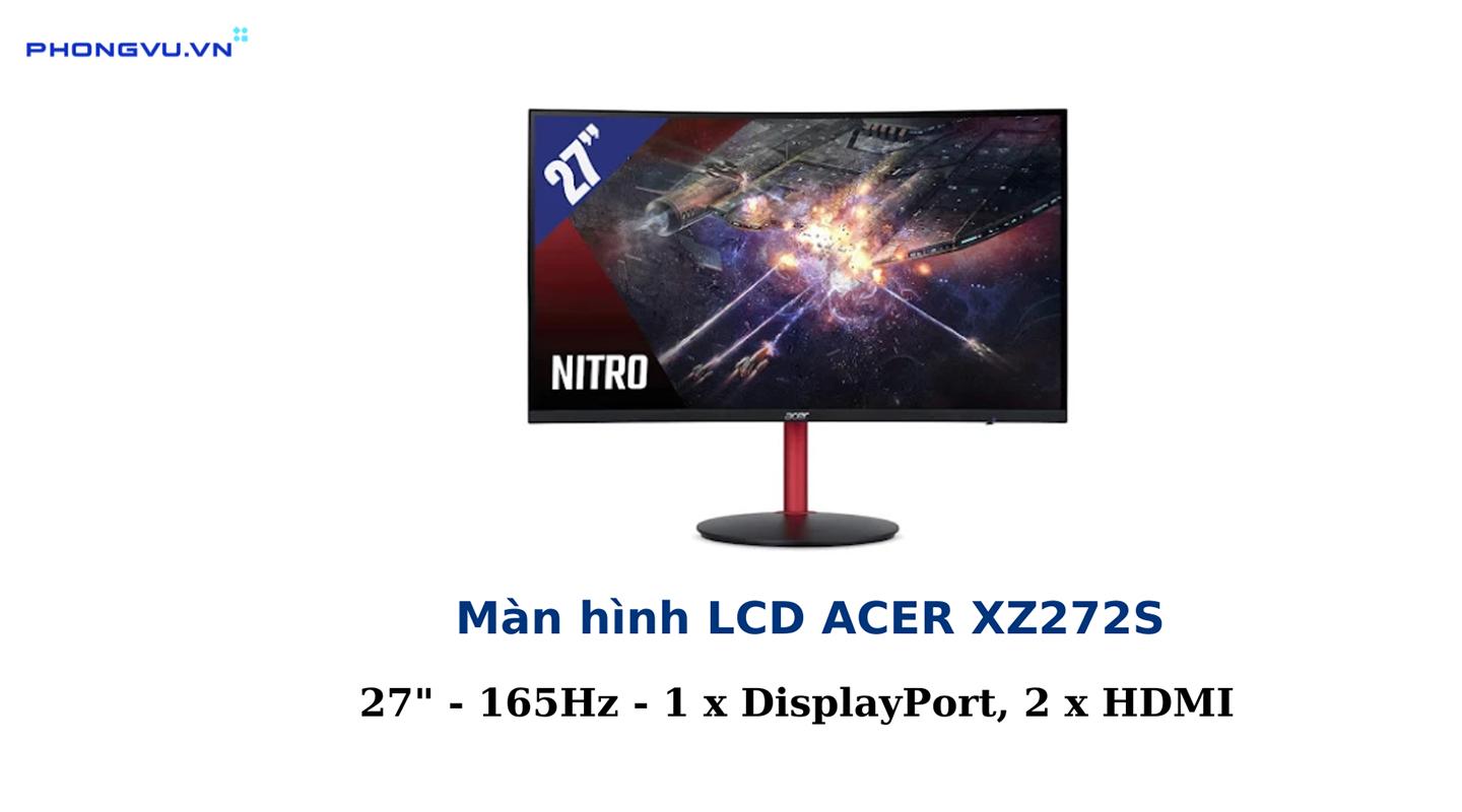 Màn hình cong Acer XZ272S 27 inch