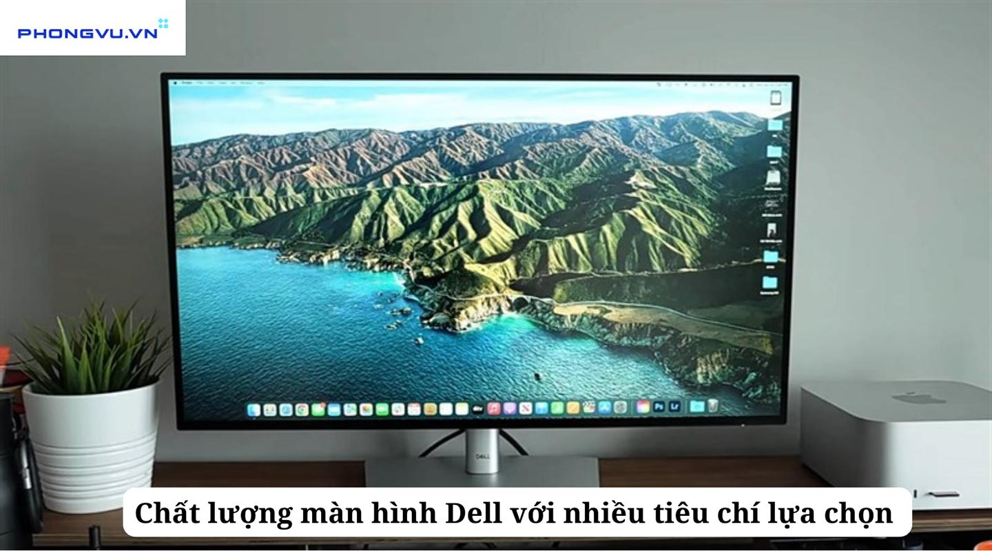 Khi mua màn hình Dell cần lựa chọn cẩn thận với nhiều tiêu chí