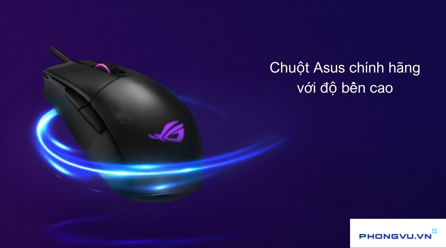 Độ bền chuột Asus cao