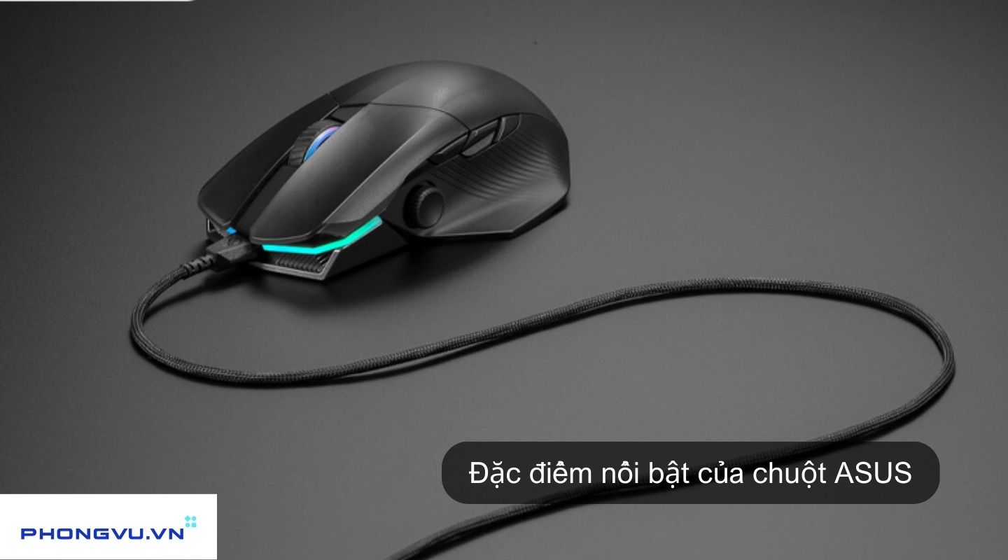 Đặc điểm nổi bật của chuột Asus