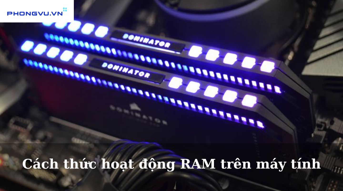 Cách thức hoạt động RAM trên máy tính