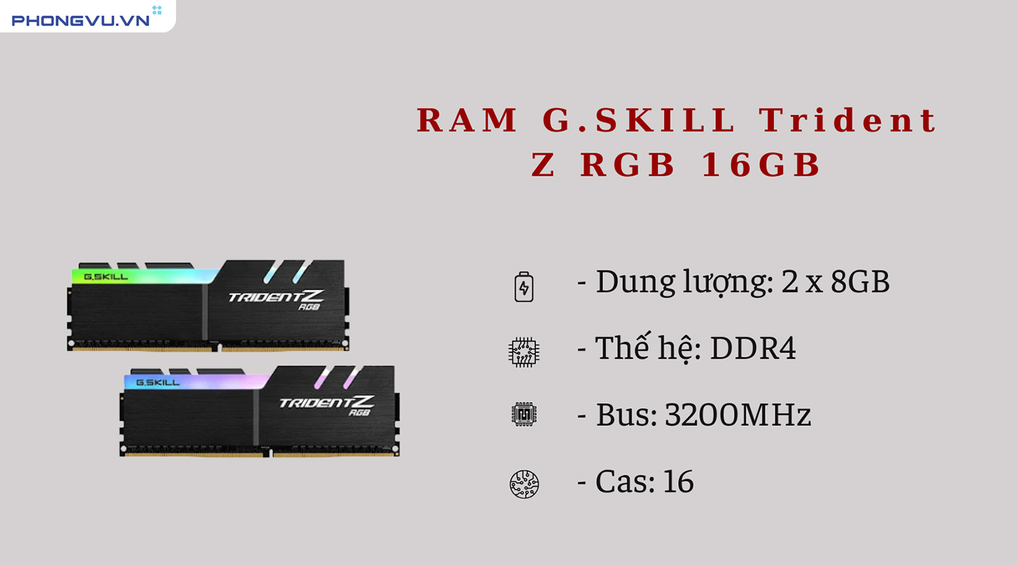 RAM desktop G.SKILL Trident Z 