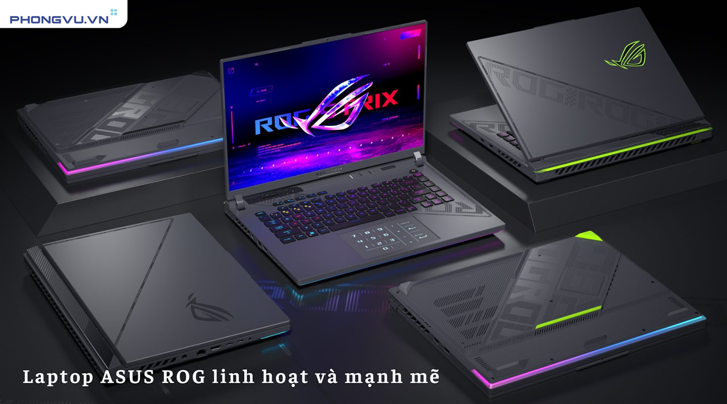 Máy laptop Asus Rog- Tìm kiếm sự chân thực trong thế giới ảo